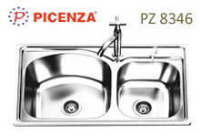 chậu rửa inox Picenza PZ 8346 - Giá Tốt eNoiThat