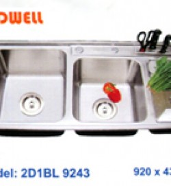 chậu inox Coldwell 2D1BL9243